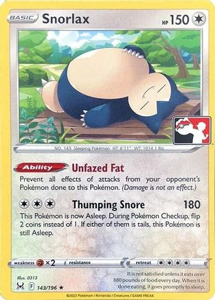 Snorlax - 143/196 143 -