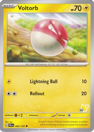 Voltorb - Pikachu 30 66 -