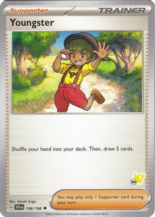 Youngster - Pikachu 50 198 -