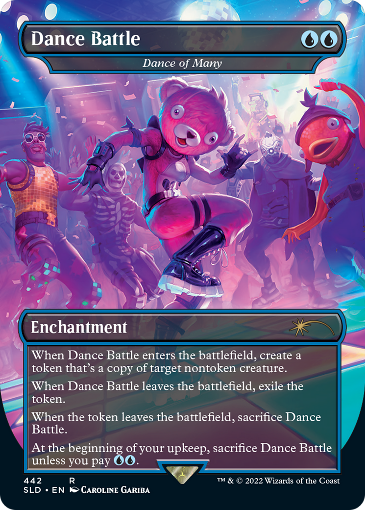 Dance of Many (SLD-442) -  / Dance Battle (Borderless) Foil