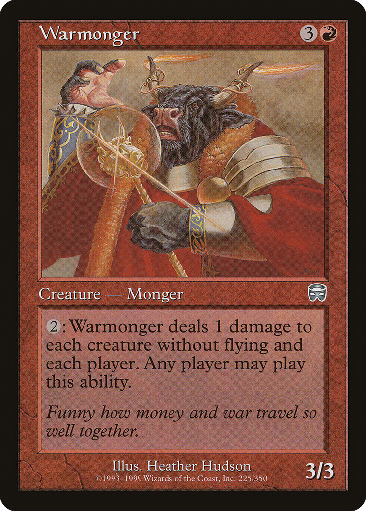 Warmonger (MMQ-225) -  Foil