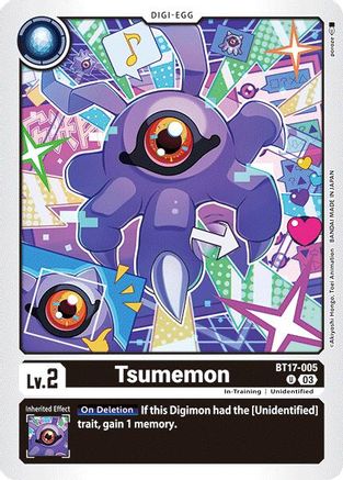 Tsumemon (BT17-005) - Secret Crisis