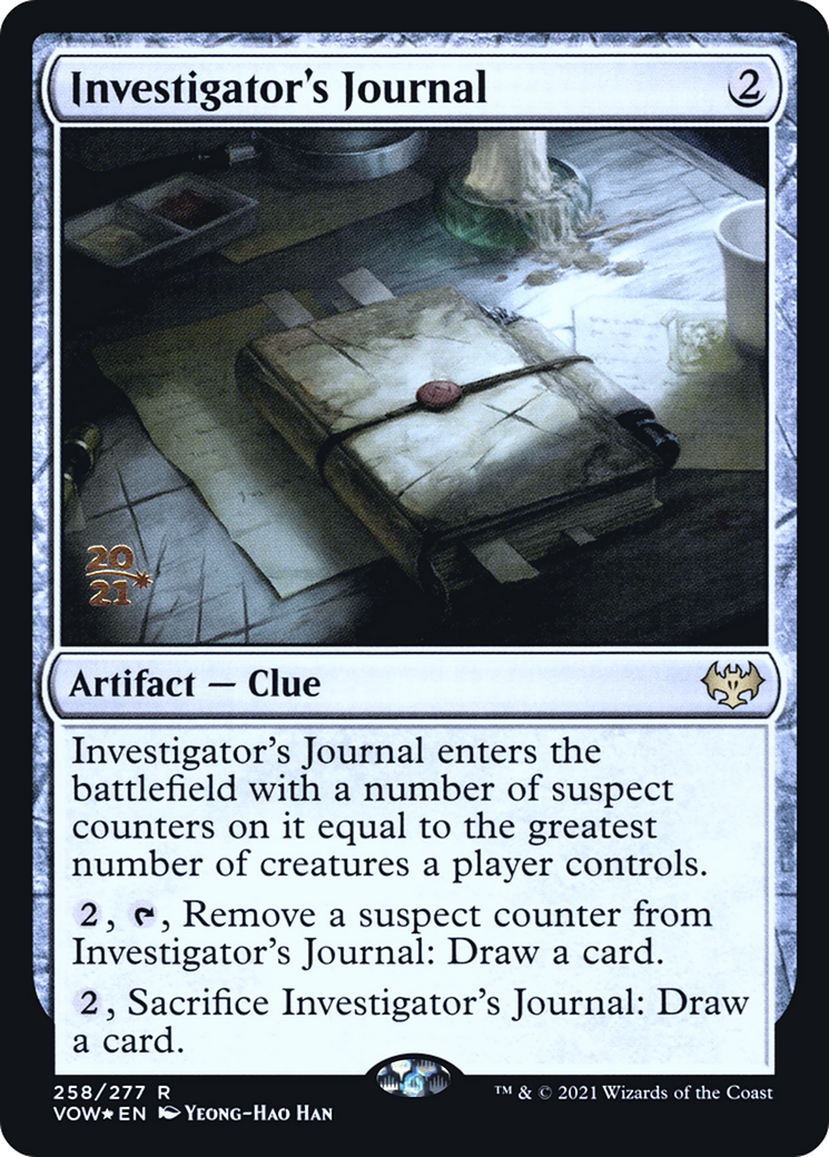 Investigator's Journal (PRE-258S) -  Foil