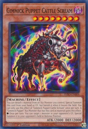 Gimmick Puppet Cattle Scream (INFO-EN009) - The Infinite Forbidden 1st Edition