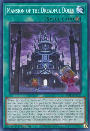 Mansion of the Dreadful Dolls (INFO-EN056) - The Infinite Forbidden 1st Edition