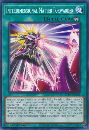 Interdimensional Matter Forwarder (INFO-EN066) - The Infinite Forbidden 1st Edition