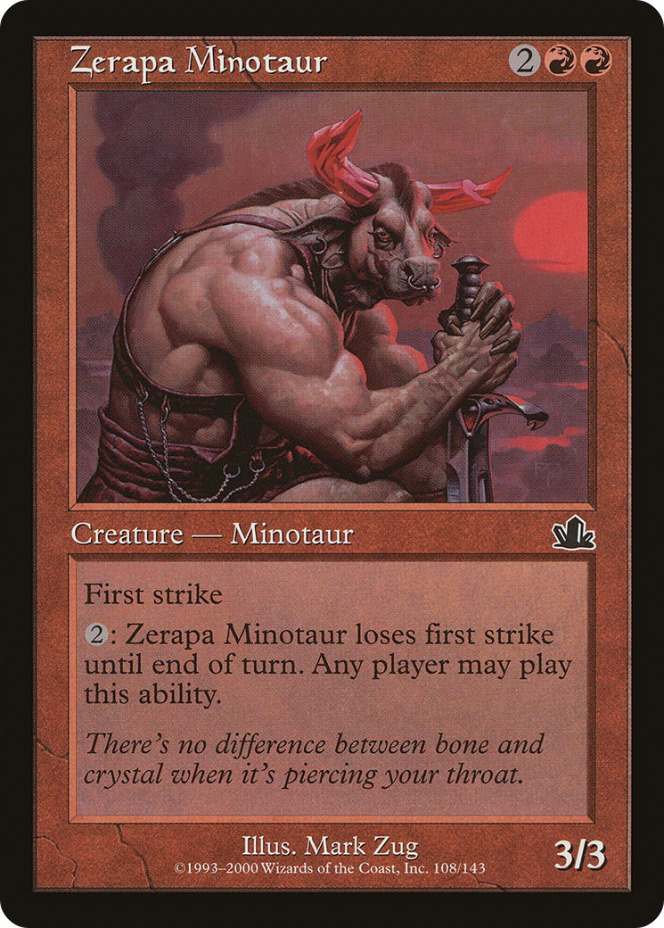 Zerapa Minotaur (PCY-108) -