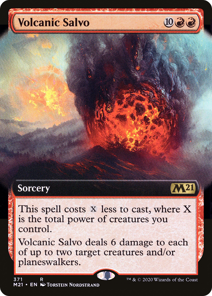 Volcanic Salvo (M21-371) - : (Extended Art)