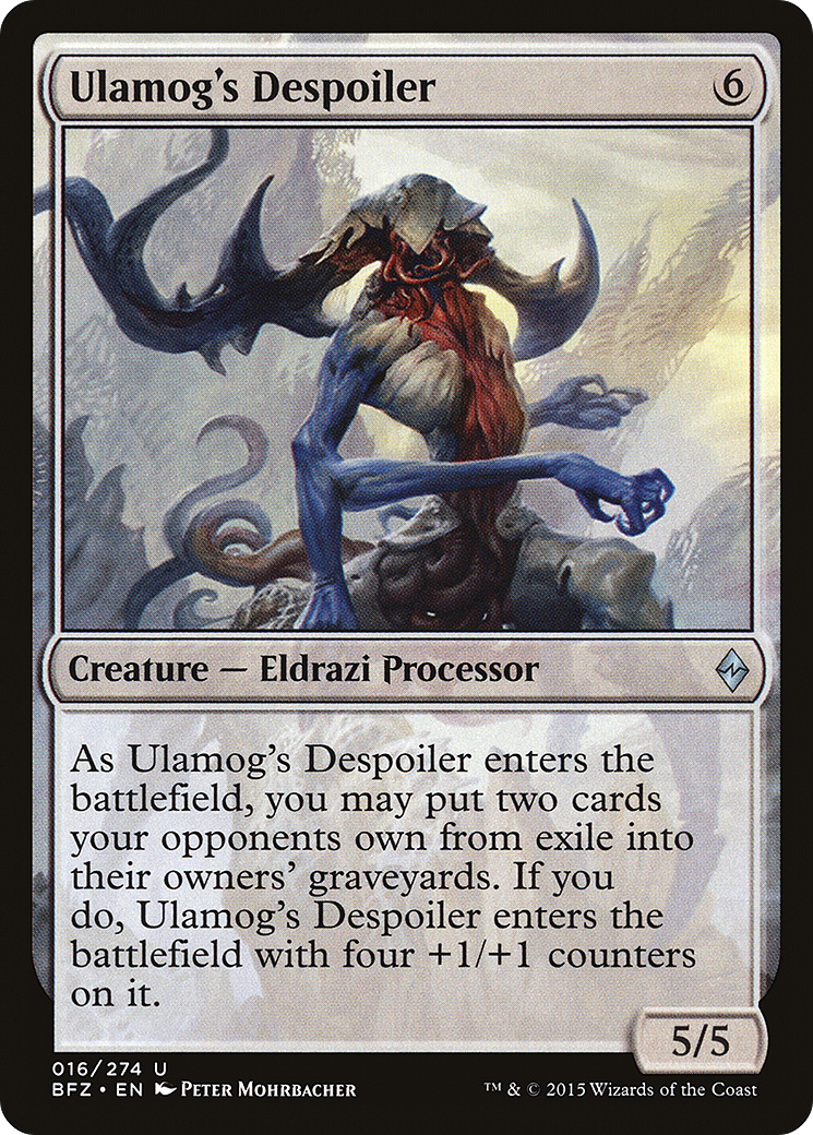 Ulamog's Despoiler (BFZ-016) -  Foil