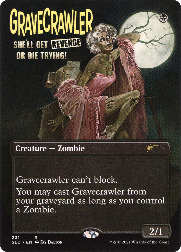 Gravecrawler (SLD-231) -  (Borderless) Foil