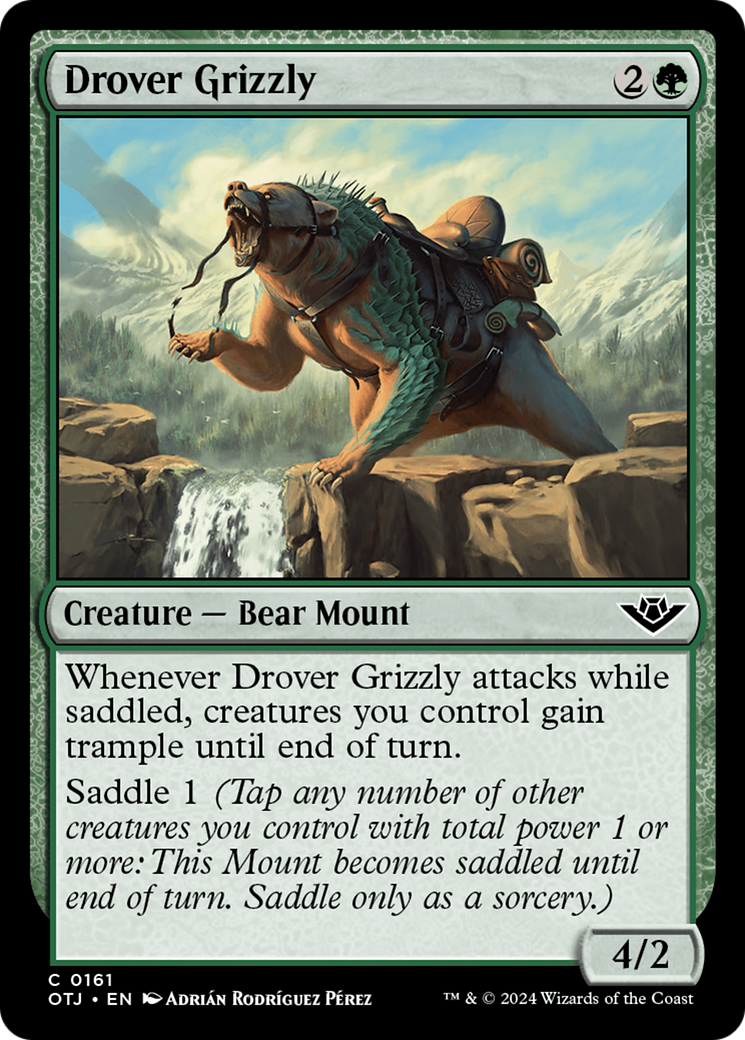 Drover Grizzly (OTJ-161) -  Foil