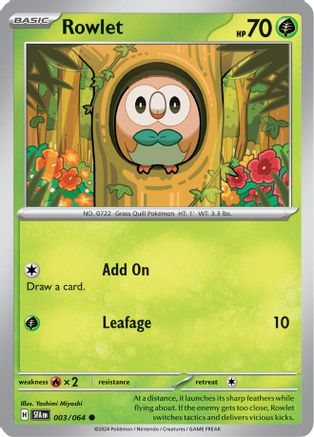 Rowlet 3 -