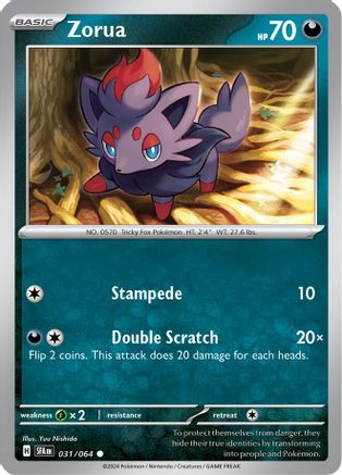 Zorua - 031/064 31 -