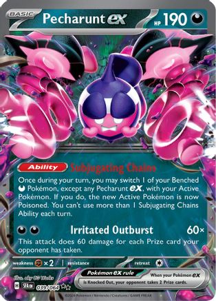 Pecharunt ex - 039/064 39 - Holofoil