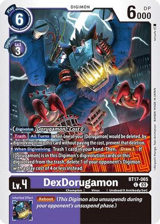 DexDorugamon (BT17-065) - Secret Crisis