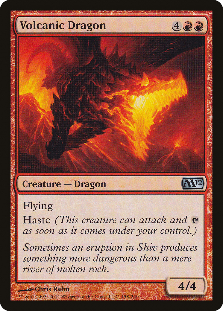 Volcanic Dragon (M12-158) -