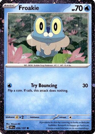 Froakie - 056/197 (Cosmos Holo) 56 - Holofoil