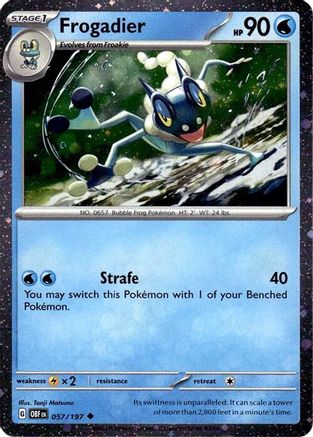 Frogadier - 057/197 (Cosmos Holo) 57 - Holofoil