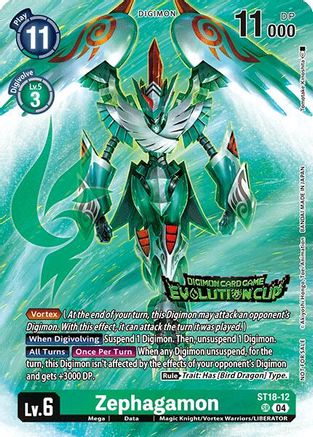 Zephagamon (2024 Evolution Cup) (ST18-12) - Starter Deck 18: Guardian Vortex Foil