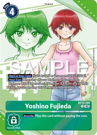 Yoshino Fujieda (Premium Heroines Set) (BT13-100) - Versus Royal Knights Foil