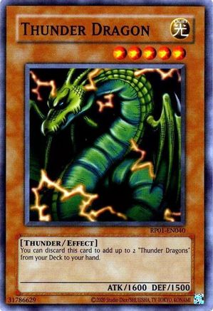 Thunder Dragon (RP01-EN040) - Retro Pack (2020 Date Reprint) Unlimited