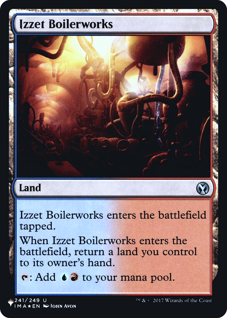 Izzet Boilerworks (LIST-IMA-241) -  Foil