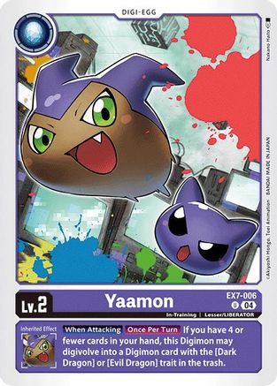 Yaamon (EX7-006) - Digimon LIBERATOR