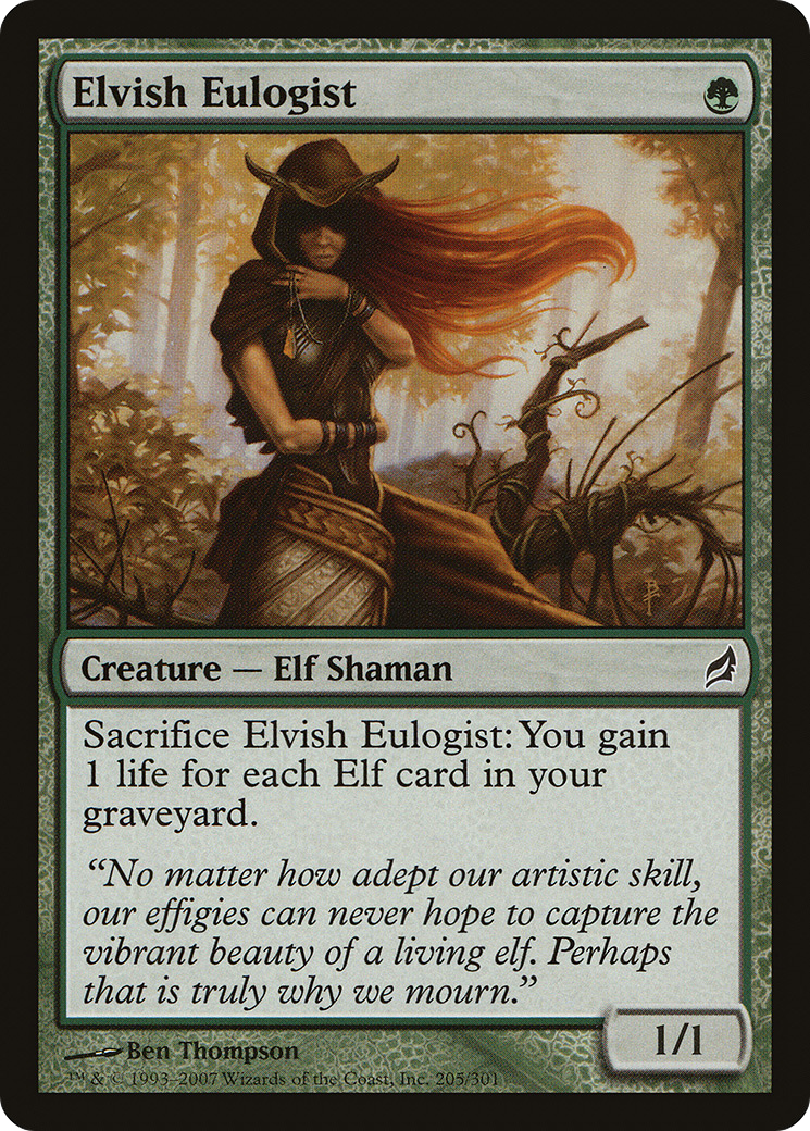 Elvish Eulogist (LRW-205) -  Foil