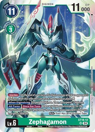 Zephagamon (ST18-12) - Starter Deck 18: Guardian Vortex Foil