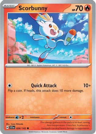 Scorbunny 26 - Reverse Holofoil