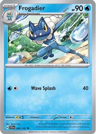 Frogadier 40 - Reverse Holofoil