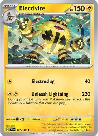 Electivire 47 - Reverse Holofoil