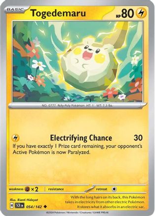 Togedemaru 54 - Reverse Holofoil