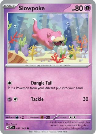 Slowpoke 57 - Reverse Holofoil