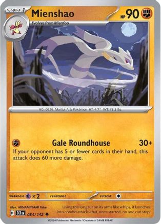 Mienshao 84 - Reverse Holofoil