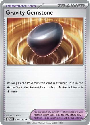 Gravity Gemstone 137 - Reverse Holofoil