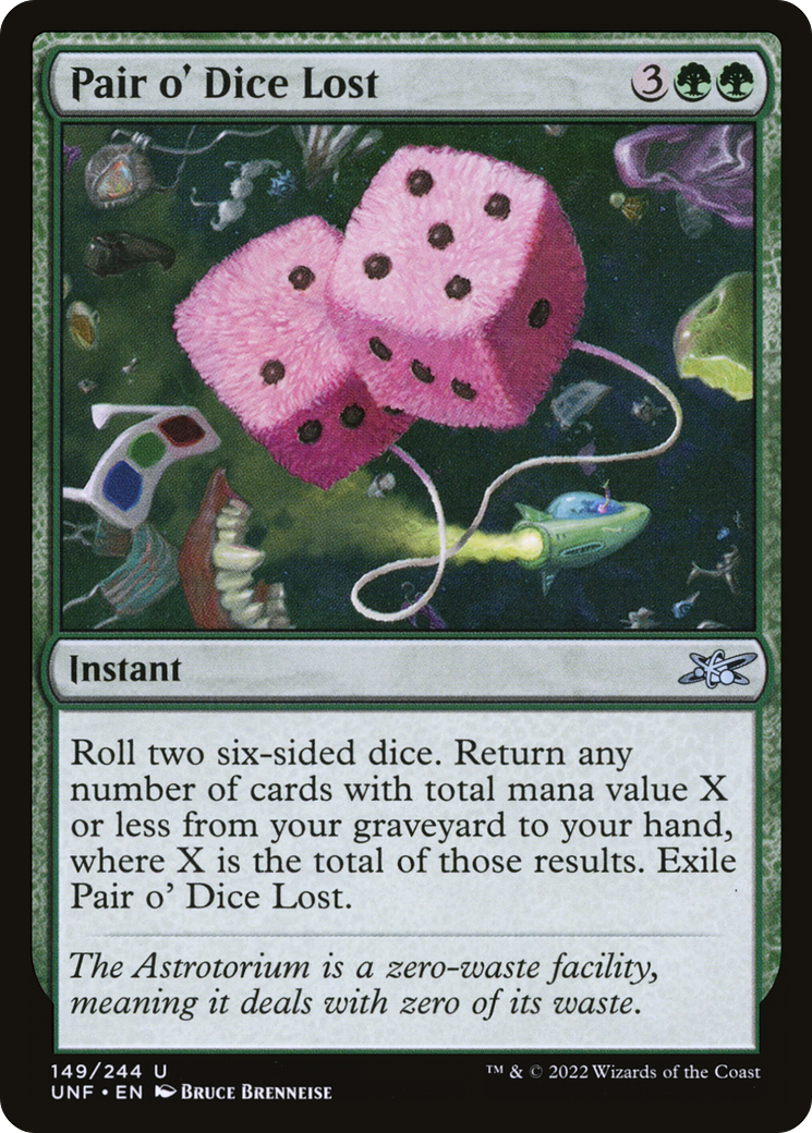 Pair o' Dice Lost (UNF-149) -