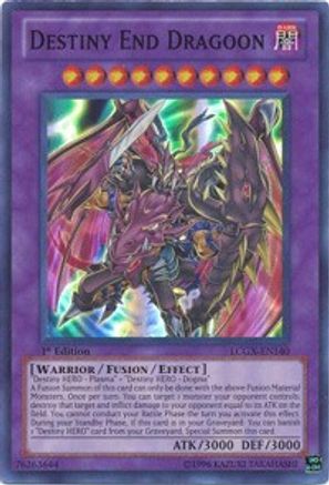 Destiny End Dragoon (LCGX-EN140) - Legendary Collection 2 1st Edition