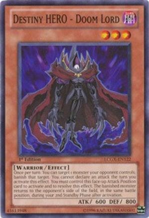 Destiny HERO - Doom Lord (LCGX-EN122) - Legendary Collection 2 1st Edition