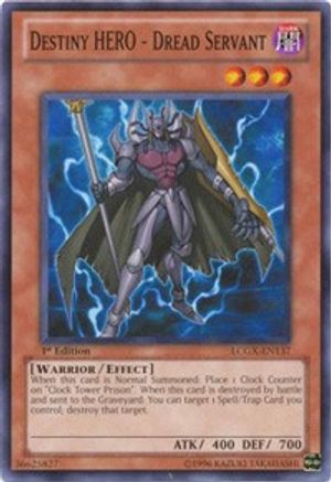 Destiny HERO - Dread Servant (LCGX-EN137) - Legendary Collection 2 Unlimited