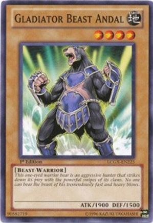 Gladiator Beast Andal (LCGX-EN223) - Legendary Collection 2 1st Edition