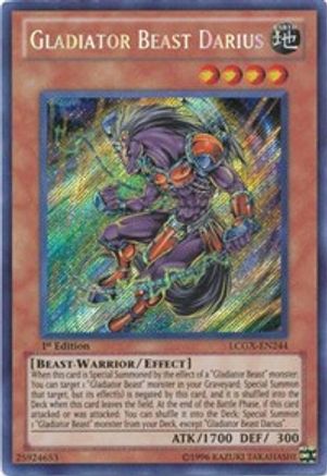 Gladiator Beast Darius (LCGX-EN244) - Legendary Collection 2 Unlimited