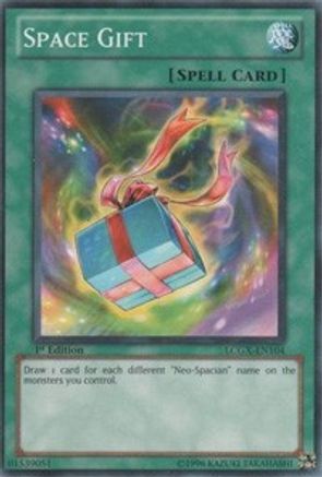 Space Gift (LCGX-EN104) - Legendary Collection 2 1st Edition