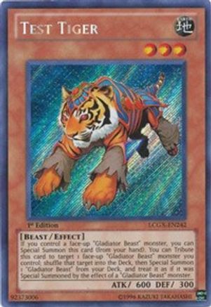 Test Tiger (LCGX-EN242) - Legendary Collection 2 1st Edition