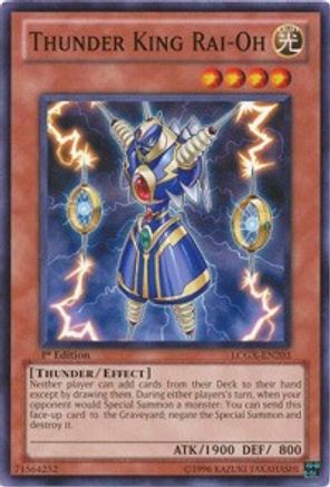 Thunder King Rai-Oh (LCGX-EN203) - Legendary Collection 2 Unlimited