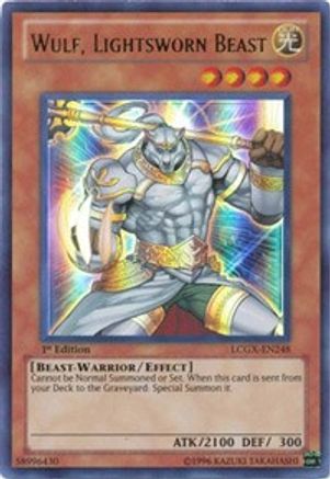 Wulf, Lightsworn Beast (LCGX-EN248) - Legendary Collection 2 Unlimited