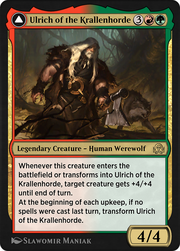 Ulrich of the Krallenhorde // Ulrich, Uncontested Alpha (SIR-246) -