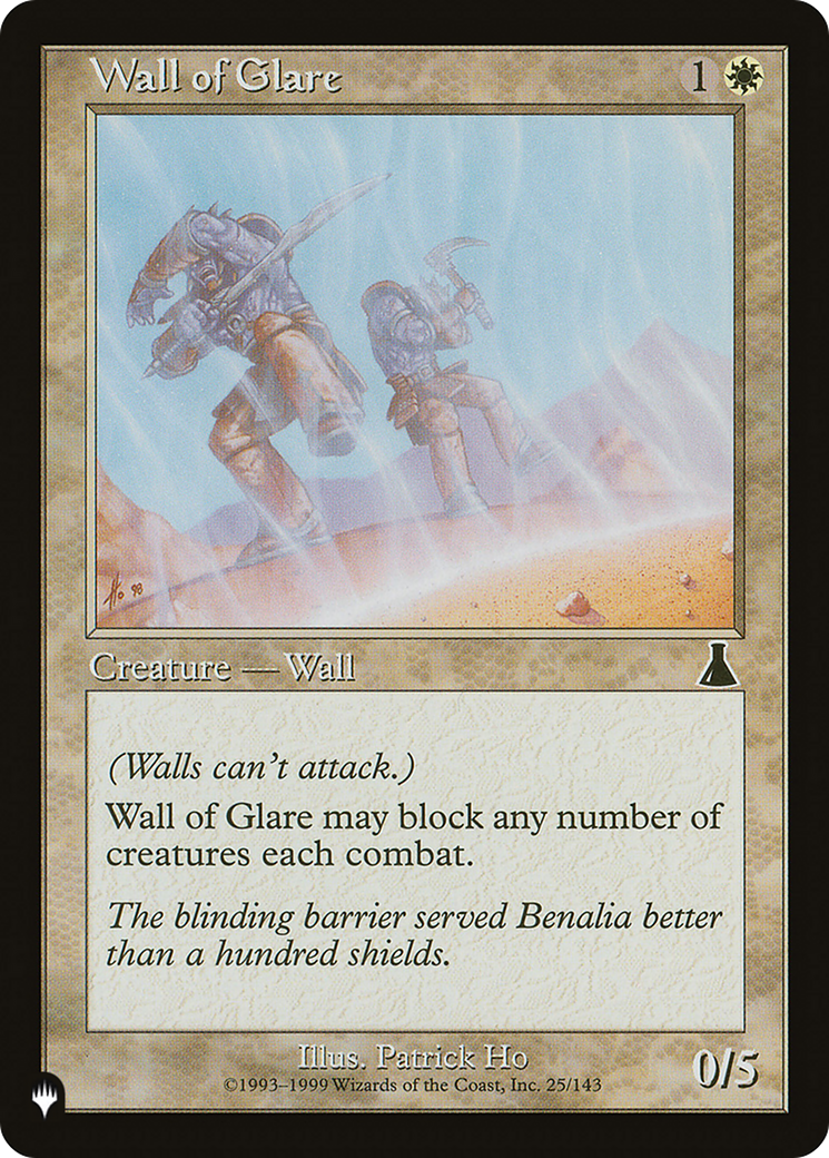 Wall of Glare (LIST-UDS-25) -