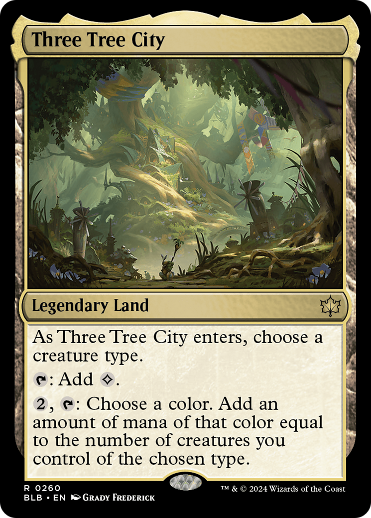 Three Tree City (BLB-260) -  Foil