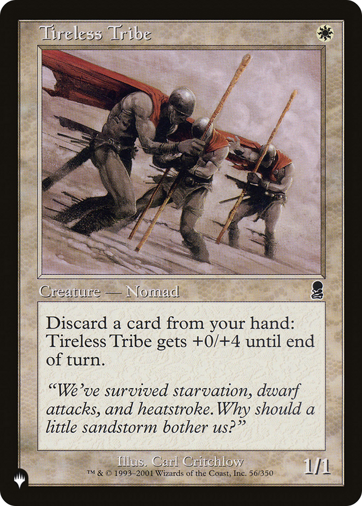 Tireless Tribe (LIST-ODY-56) -